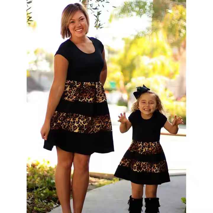 Mother-Daughter Clothing Matching Outfits for Mother and Daughter