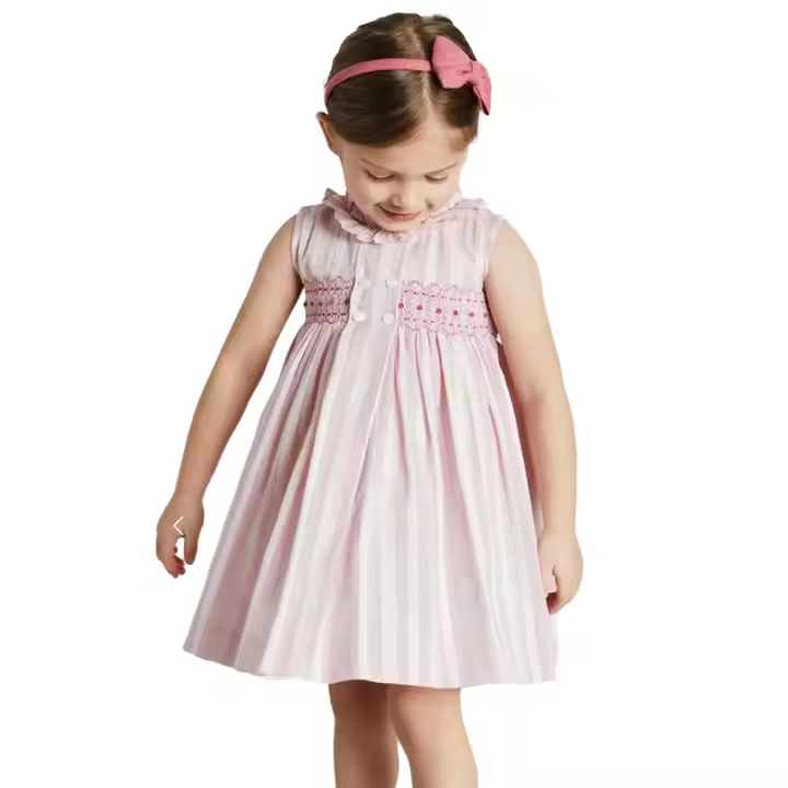 girls flower white dress