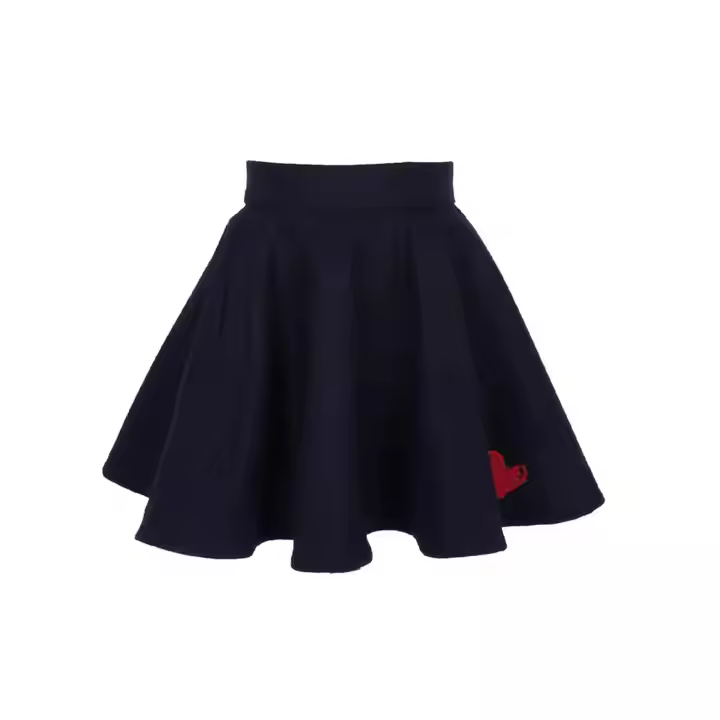 Factory Directly Wholesale School Uniform School Pleated Black Girls Skirt