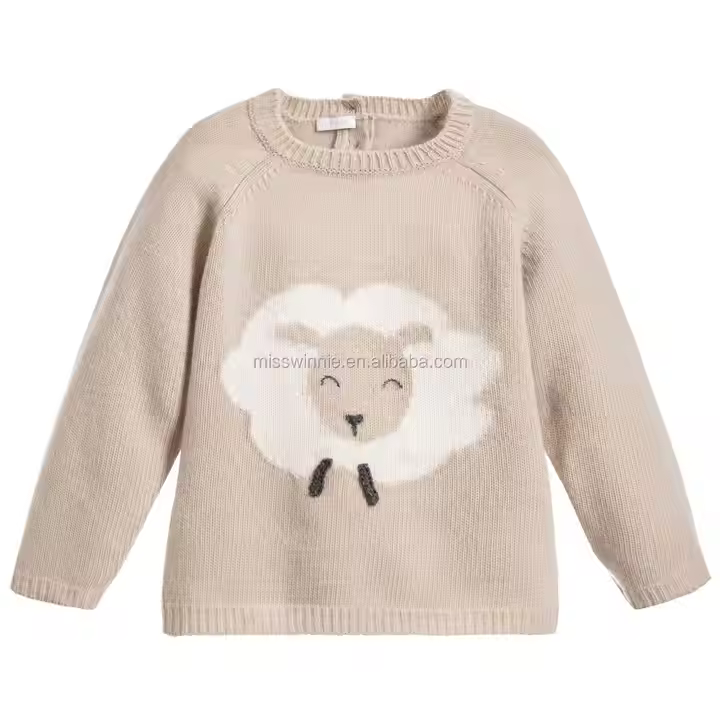 Kids Boy Winter Sweater With Pattern Casual Style China Guangzhou Children Clothes