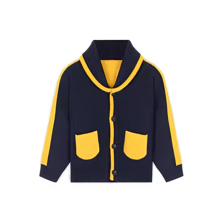 2025 Custom Collection Children's Clothing Fall Winter Kids Toddler Cotton Cardigan Baby Boys Knit Sweaters