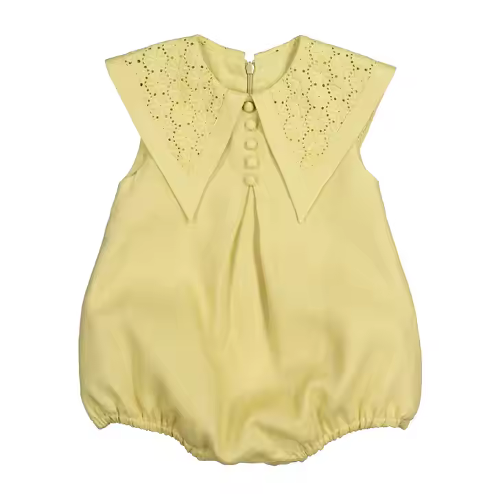 OEM ODM Direct Sales Cotton Linen Bubble Rompers Cute Baby Clothing Reasonable Price for 03 Months
