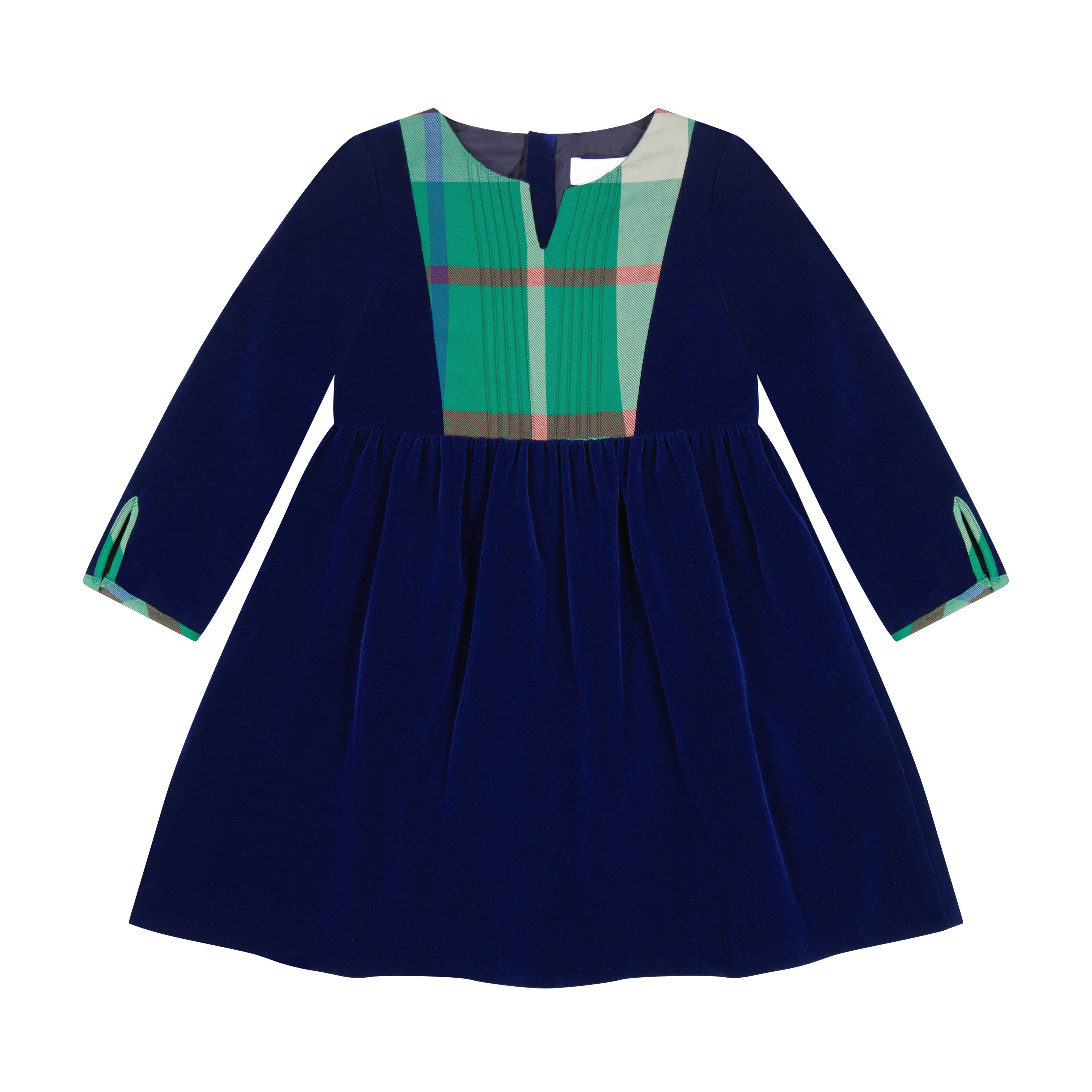 Girls' Cotton Dresses for Age 13 O-Neck Short Sleeve With Bow Decoration Summer Children's Clothing