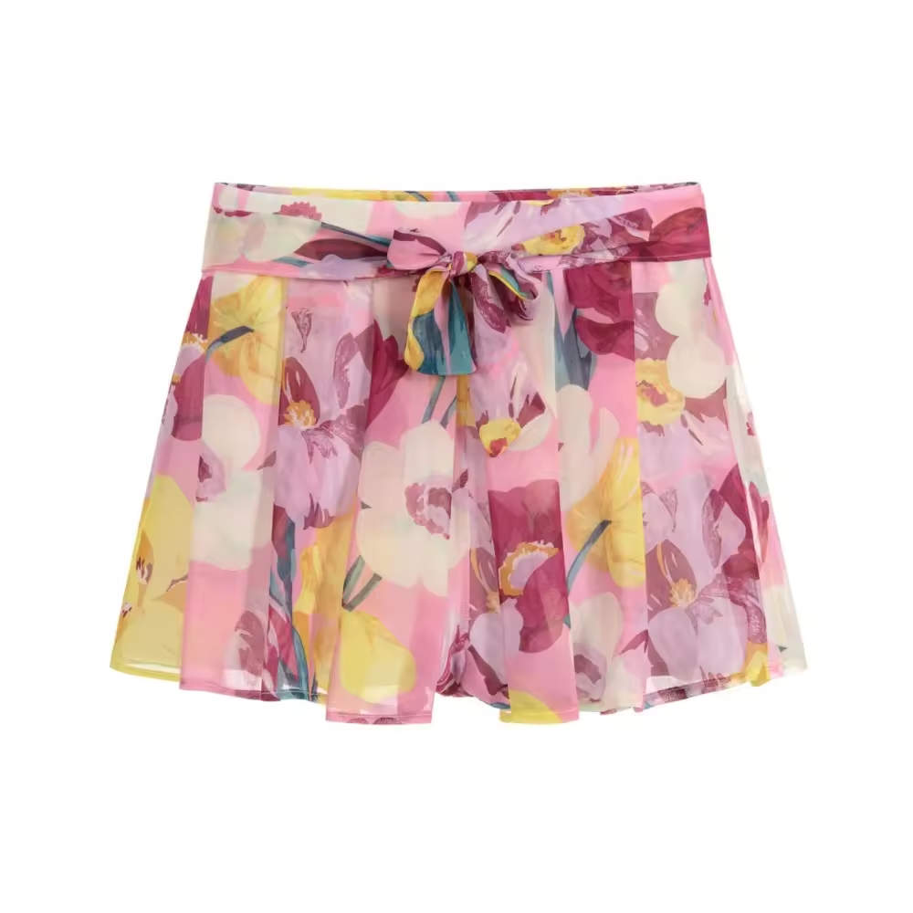 Casual Girls Short Sleeve Skirt With O-Neck Collar Embroidered Christian Design for Teenagers Aged 11 for Summer