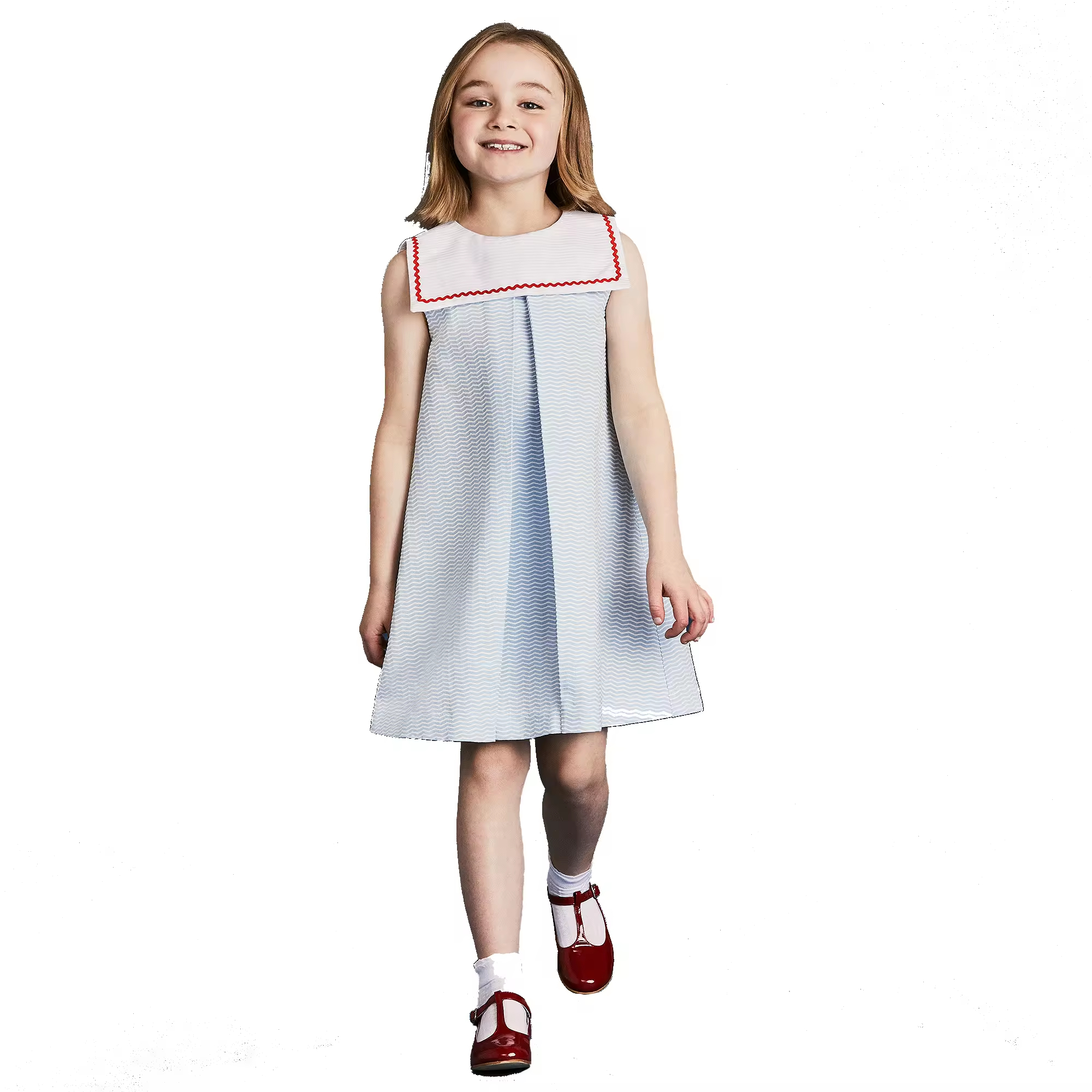Premium School OEM Design for Kids Customize Primary School Uniform Jumper Dress Wholesale at Reasonable Price