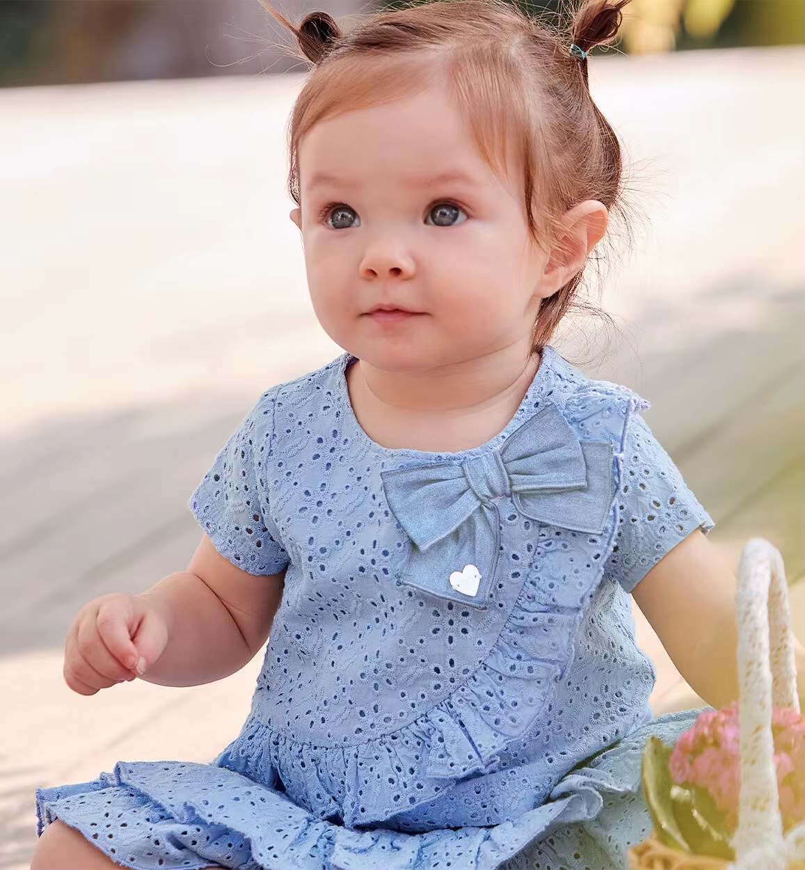 Baby girls cotton romper